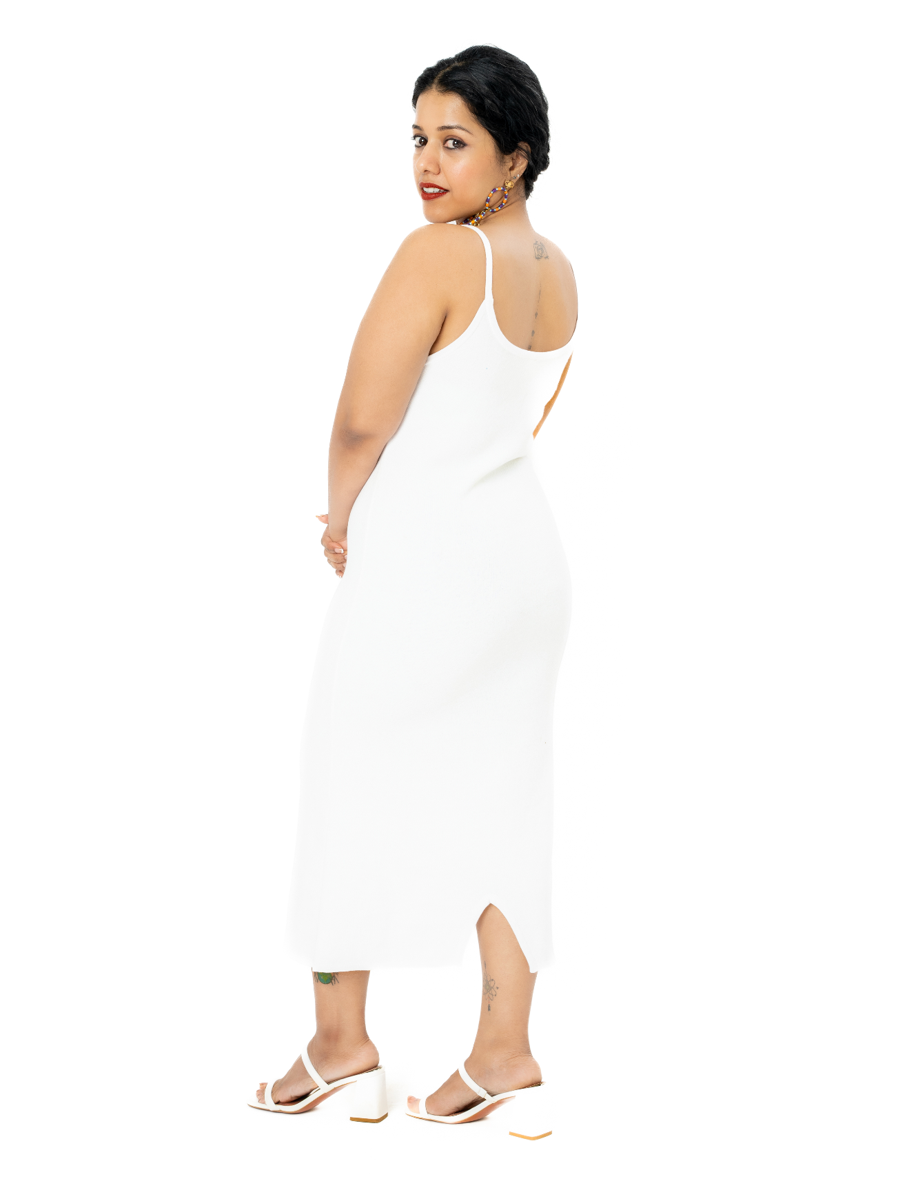 Slip Dress - White